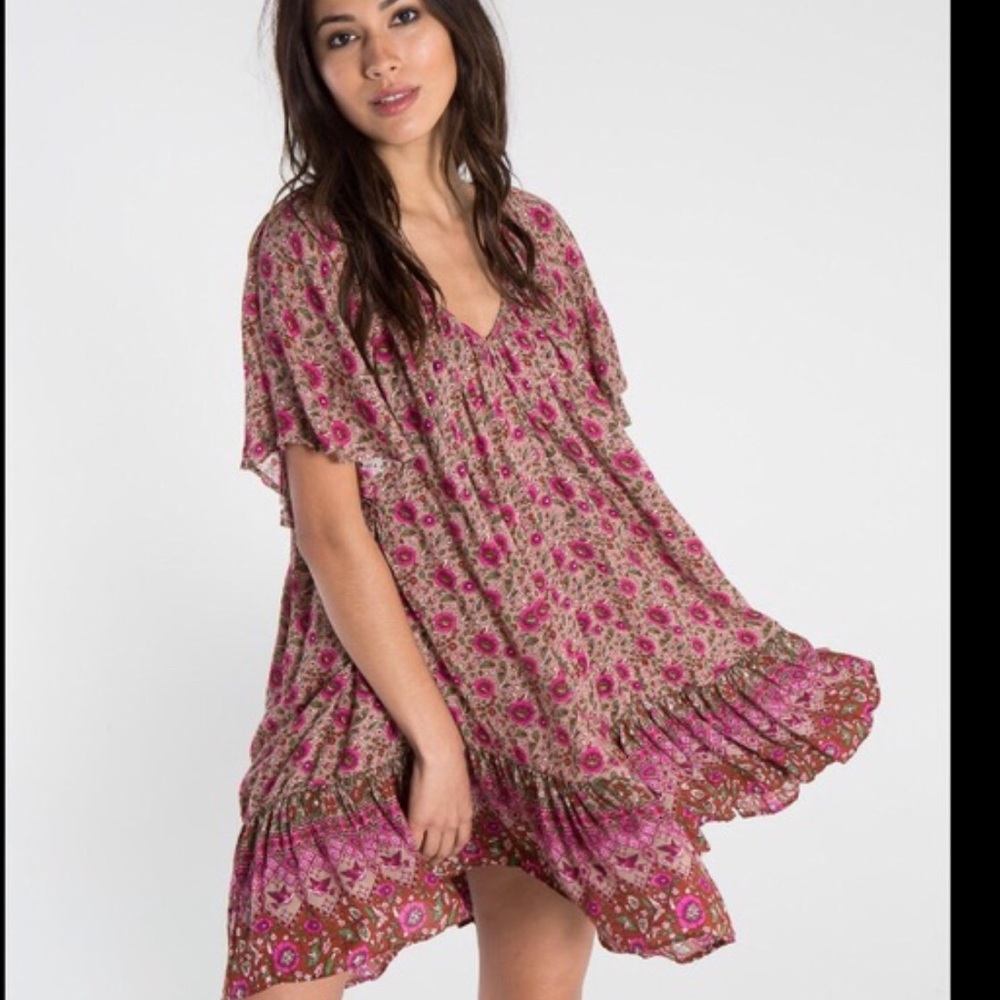 spell and the gypsy kombi flutter dress